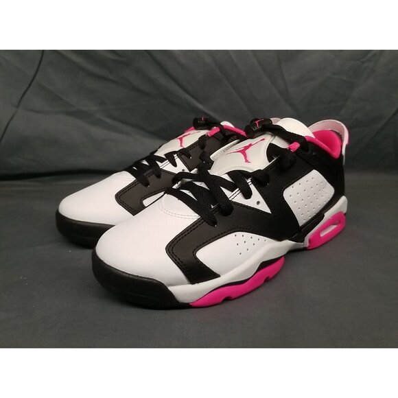 Jordan 6 Retro Low (GS) Sneakers Black Pink Size 3Y NEW IN BOX! - Picture 3 of 13